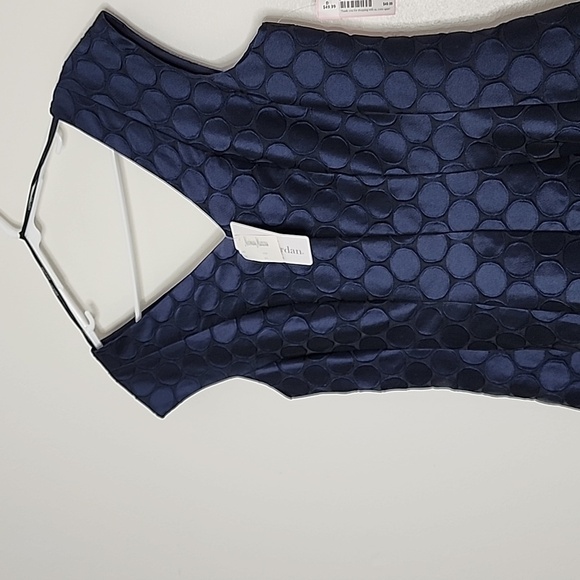 NEW Neiman Marcus Julia Jordan Polka Dot 1950 Tulle Fit &Flare Rockabilly Luxury - Picture 3 of 15